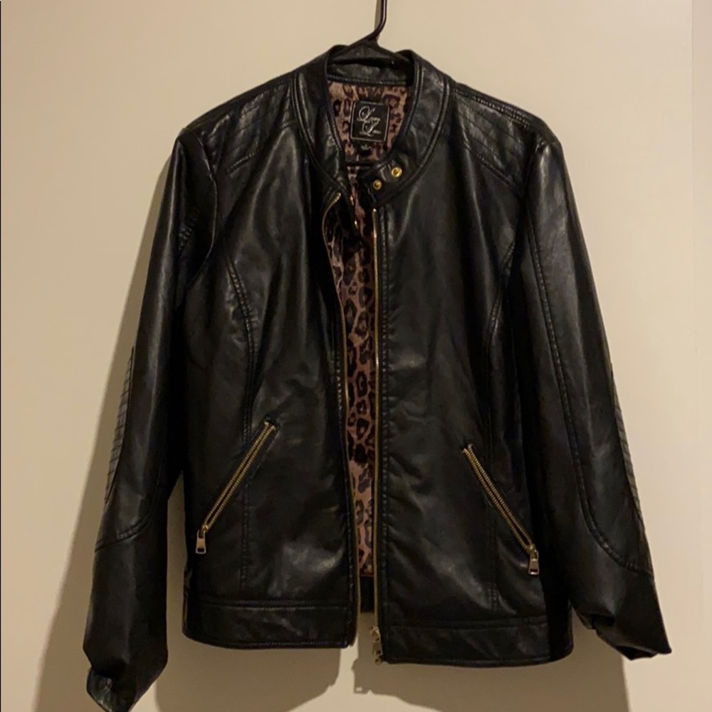 Leather jacket